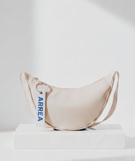 Riñonera Bandolera Beige Eco